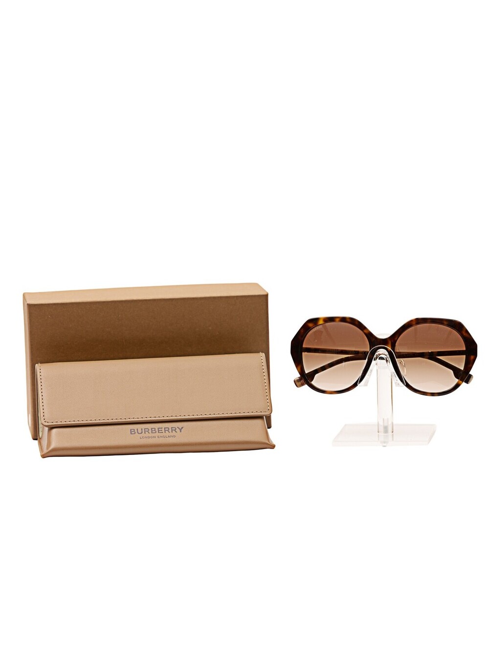 Burberry Round Tortoise Brown